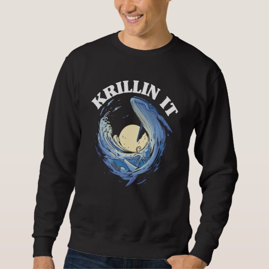 Walbeobachter Krillin Es Sweatshirt (Vorderseite)