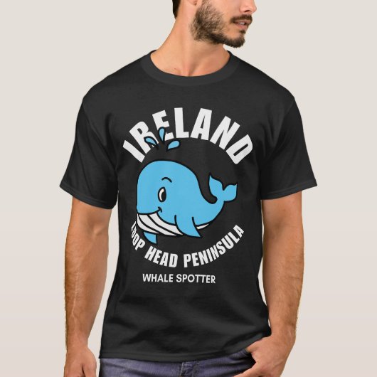 Walbeobachtung auf der Loop Head Halbinsel T-Shirt (Vorderseite)