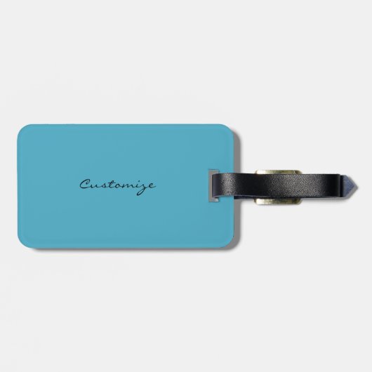 Walblau Gepäckanhänger (Rückseite horizontal)