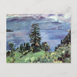 Walchensee-Panoramablick von der Kanzel von Corin Postkarte