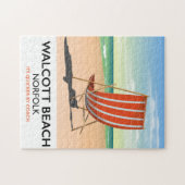 Walcott Beach, Norfolk-Poster Puzzle (Horizontal)