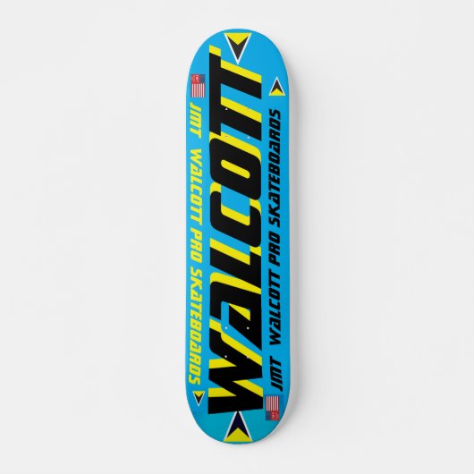 WALCOTT JMT ST LUCIA7 3/4" Skateboarddecke Skateboard (Vorne)