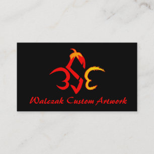 Walczak Gewohnheits-Grafik Visitenkarte