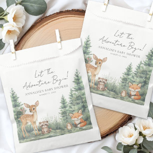 Wald-Abenteuer-Baby-Party Geschenktütchen