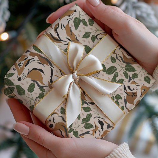 Wald Abstrakter Wald Geschenkpapier