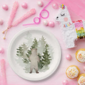 Wald-Adventure Gender Neutral-Baby-Dusche Pappteller (Party)