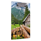 Wald am Berghang Lumberjack Camp Klemmbrett (Rechts)