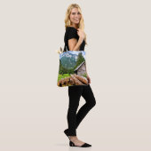 Wald am Berghang Lumberjack Camp Tasche (Am Model)