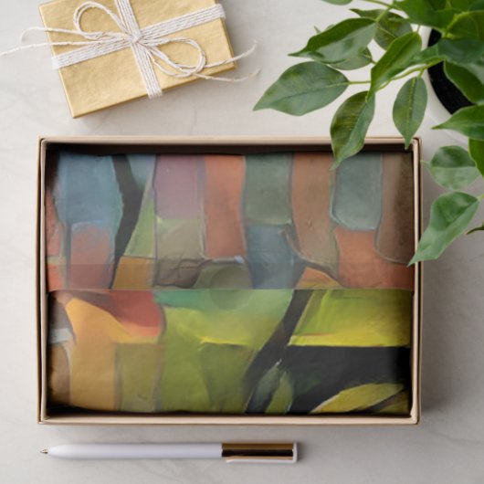 Wald an der Wall Art Collection Seidenpapier (Geschenk)