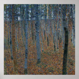 Wald Art Gustav Klimt - Buche Grove Poster