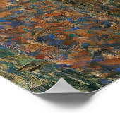 Wald Art Gustav Klimt - Buche Grove Poster (Ecke)