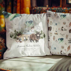 Wald-Aurora-Kinderzimmer Personalisiert Kissen