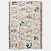 Wald-Baby-Tier Decke (Vorderseite Vertikal)