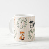 Wald-Baby-Tier Kaffeetasse (Vorderseite Links)