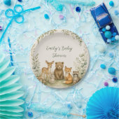 Wald-Babyparty-Papierplatte Pappteller (Party)