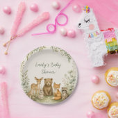 Wald-Babyparty-Papierplatte Pappteller (Party)