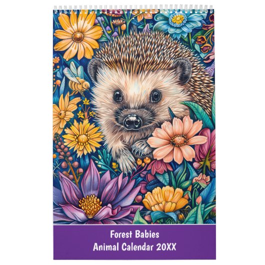 Wald-Babys – Tierkalender 2026 Kalender (Titelbild)