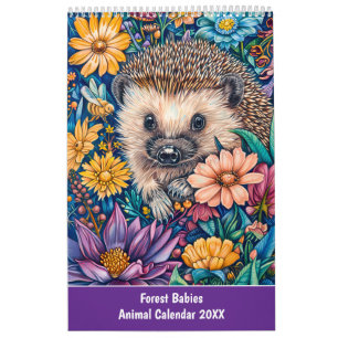 Wald-Babys – Tierkalender 2026 Kalender