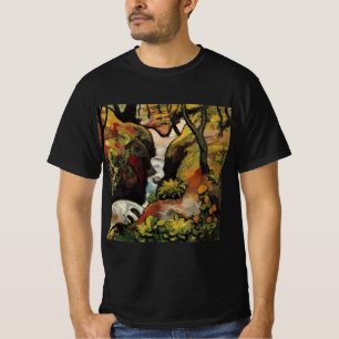 Wald Bach von August Macke Vintage Expressionismus T-Shirt