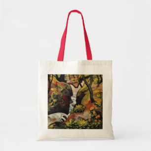 Wald Bach von August Macke Vintage Expressionismus Tragetasche