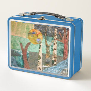 Wald-Bad-Metall-Lunchbox Metall Brotdose