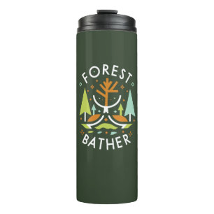 Wald bader Kubist Thermosbecher
