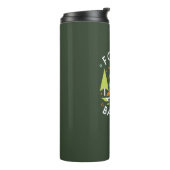 Wald bader Kubist Thermosbecher (Nach links gedreht)