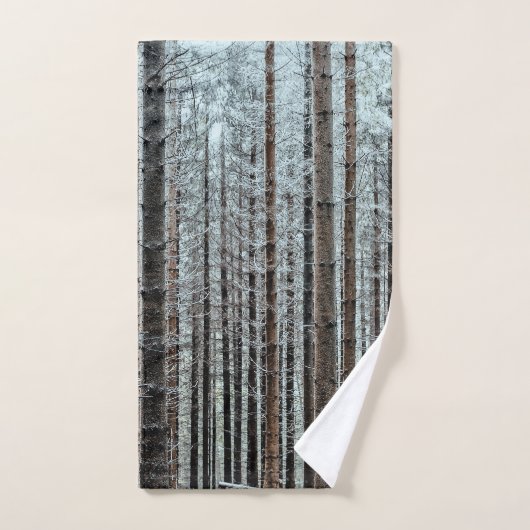 Wald Badhandtuch Set (Handtuch)