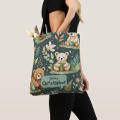 Wald Bär Tasche (Von Nahem)