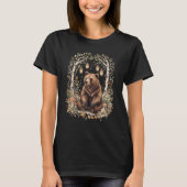 Wald-Bären-Laternen-Waldkunst T-Shirt (Vorderseite)