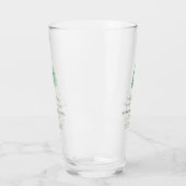 Wald Baum Blume Moderne Einfache Hochzeit Glas (Links)