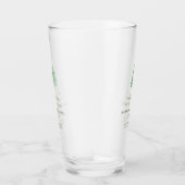 Wald Baum Blume Moderne Einfache Hochzeit Glas (Rechts)