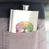 Wald Baum des Lebens Flasche Flachmann (Beispiel)