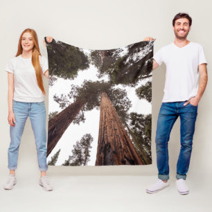 Wald, Baum Fleecedecke