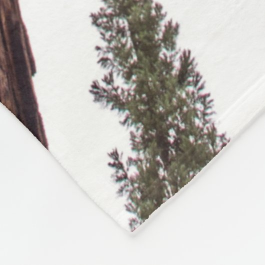 Wald, Baum Fleecedecke (Ecke)