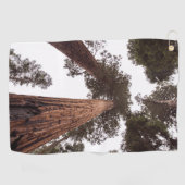 Wald, Baum Golfhandtuch (Horizontal)