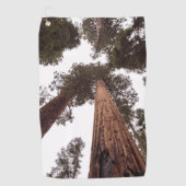 Wald, Baum Golfhandtuch (Vorderseite)