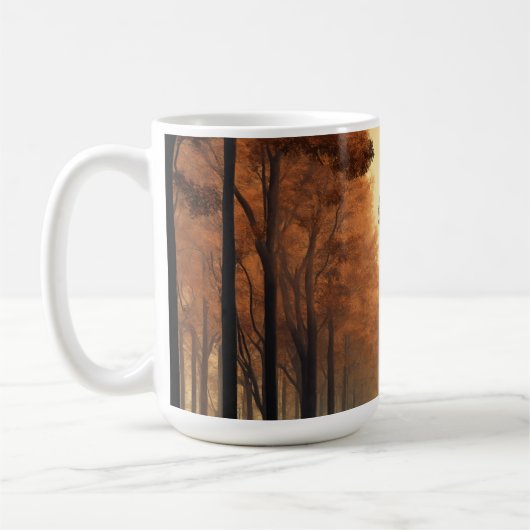 Wald Baum Natur Tasse (Links)