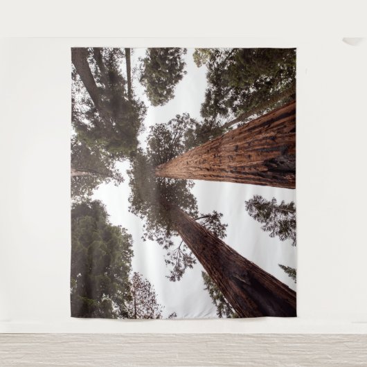 Wald, Baum Wandteppich (Vorderseite)