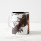 Wald, Baum Zweifarbige Tasse (Vorderseite Links)