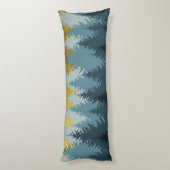 Wald Bäume Goldene Landschaft Seitenschläferkissen (Rückseite (Vertikal))