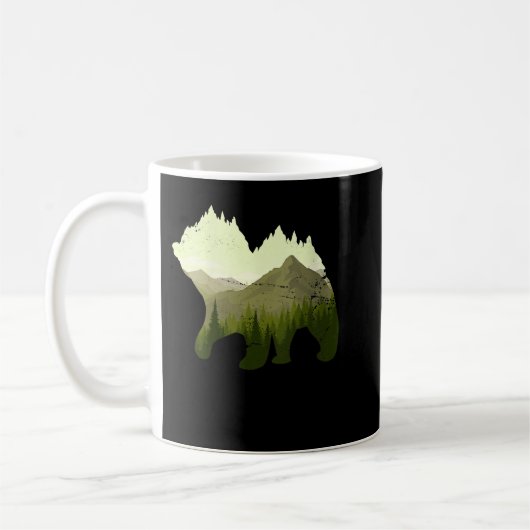 Wald Bäume im Freien Natur Tierwelt Kaffeetasse (Links)