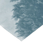 Wald Bäume Wasserfarbe Kurzer Tischläufer (Ecke)