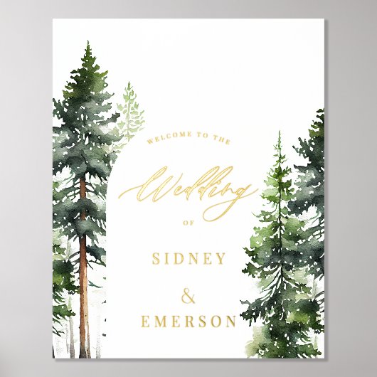 Wald Begrüßungsarsch Foliendrucke (Vorderseite)