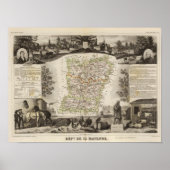 Wald, Bezirksgrenzen Poster (Vorne)