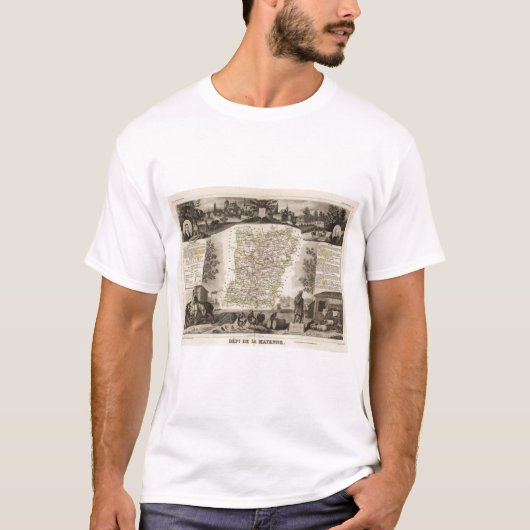 Wald, Bezirksgrenzen T-Shirt (Vorderseite)