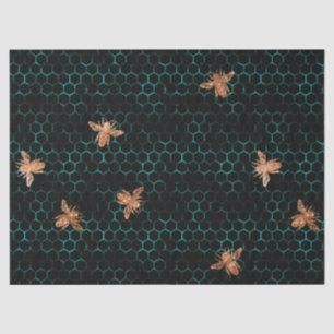 Wald-Biene-Serie Design 2 Seidenpapier