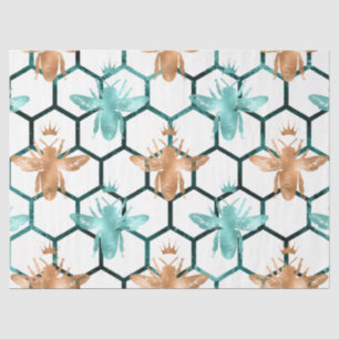 Wald Biene Serie Design 63 Seidenpapier