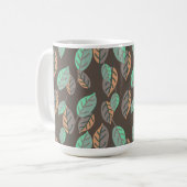 Wald-Blätter-Kaffeetasse Kaffeetasse (Vorderseite Links)