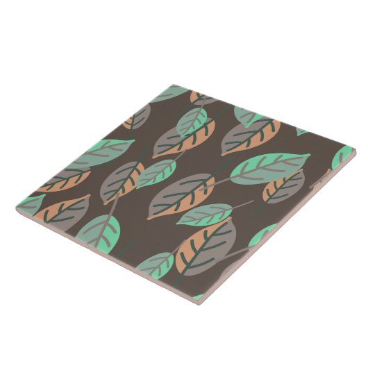 Wald Blätter Keramik Fliesen (Seite)